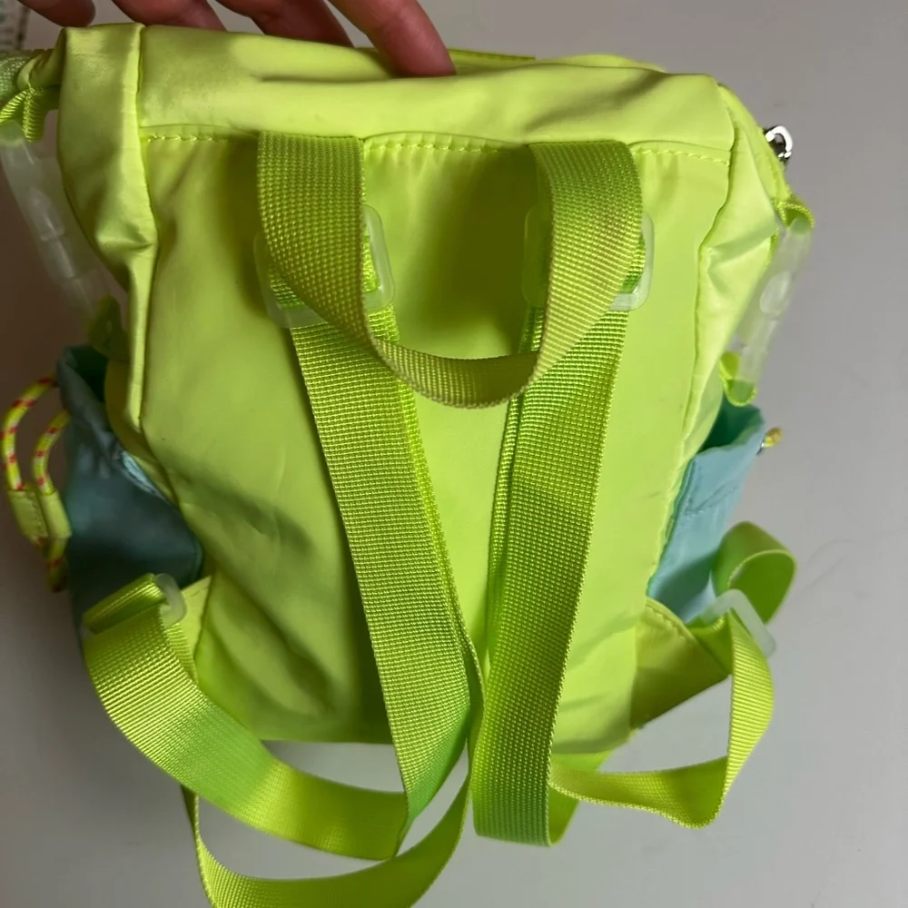 Madden Girl Two-Tone Neon and Light Blue Girls Bag